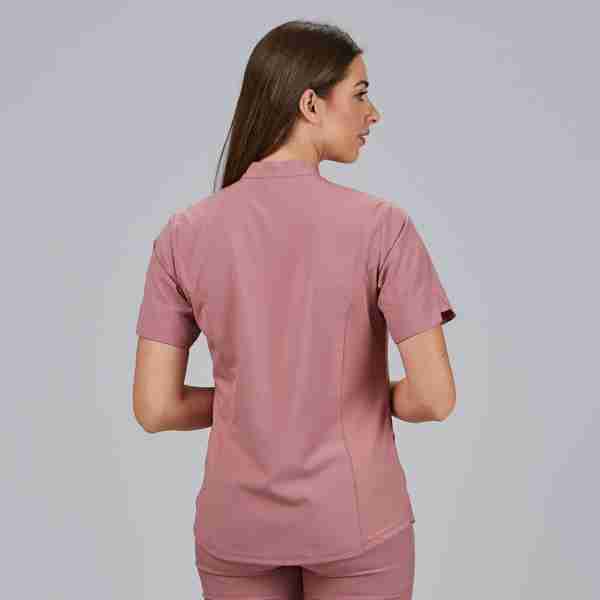 Blusa mujer cremallera microfibra - Imagen 2