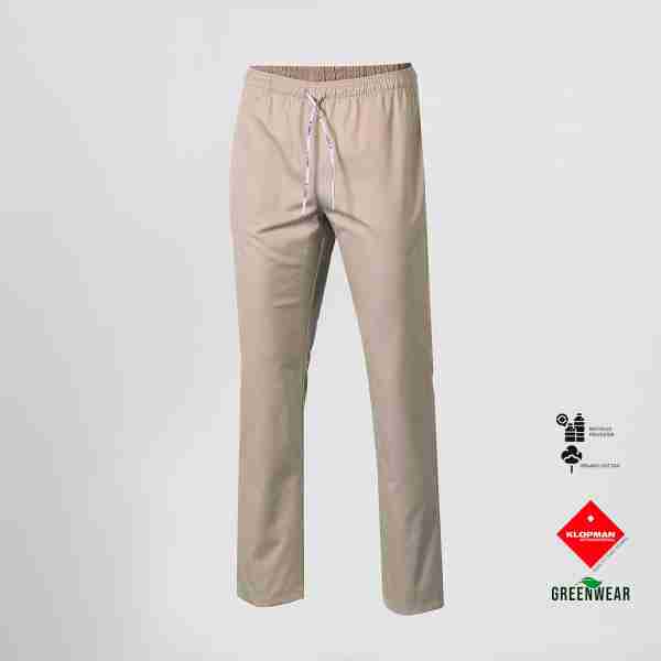 Pantalón unisex tejido orgánico y reciclado