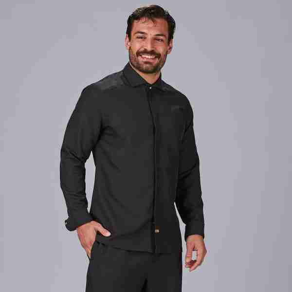 Chaqueta cocinero cuello italiano