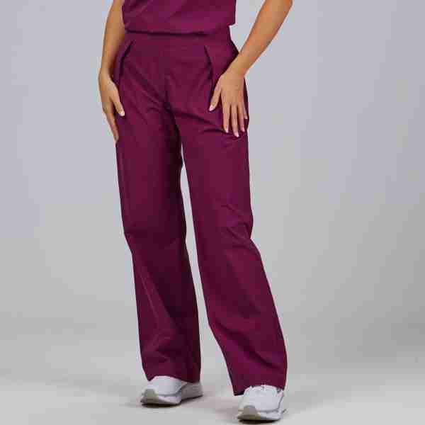 Pantalón mujer recto pinzas - Imagen 4