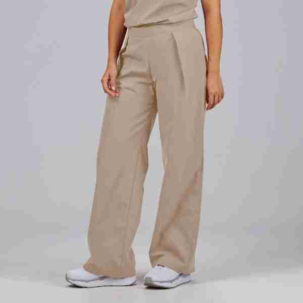 Pantalón mujer recto pinzas - Imagen 2
