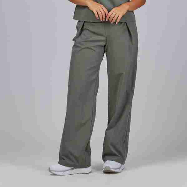 Pantalón mujer recto pinzas - Imagen 5