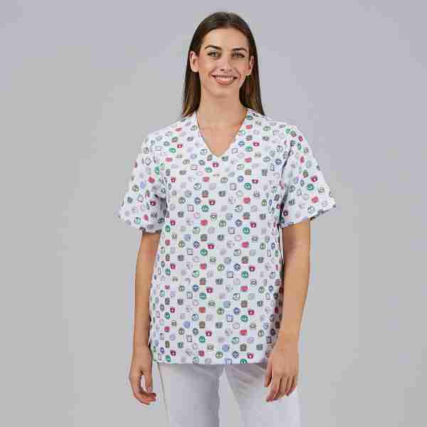 Blusa unisex estampada microfibra - Imagen 16