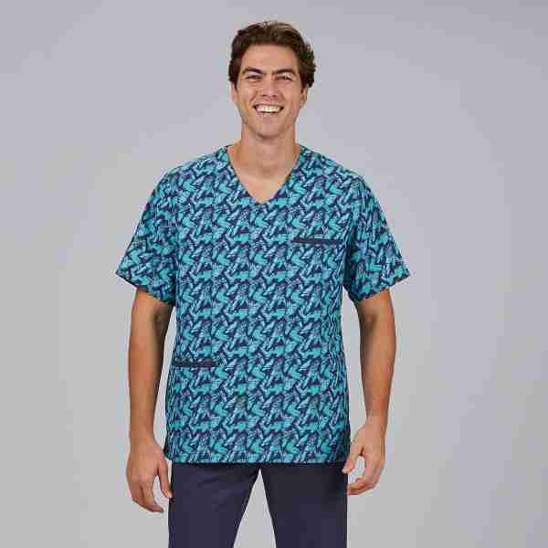 Blusa unisex estampada microfibra - Imagen 2