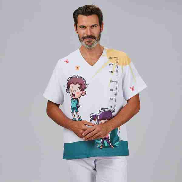 Blusa unisex estampada microfibra - Imagen 9