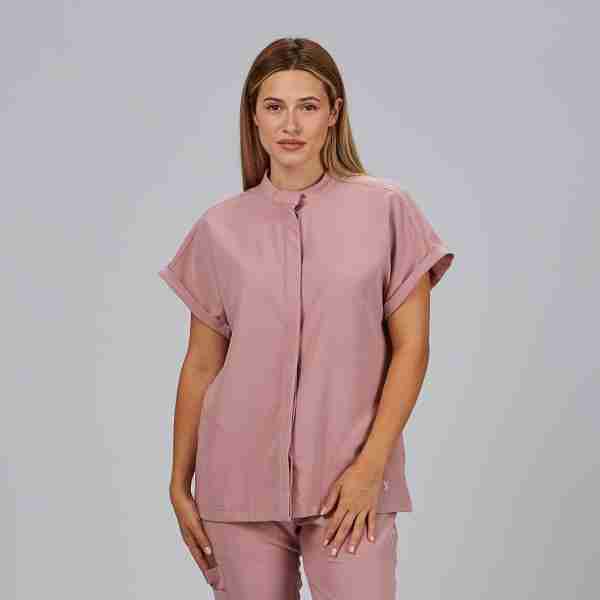 Blusa mujer abierta botones - Imagen 2