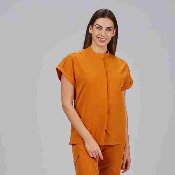 Blusa mujer abierta botones - Imagen 5