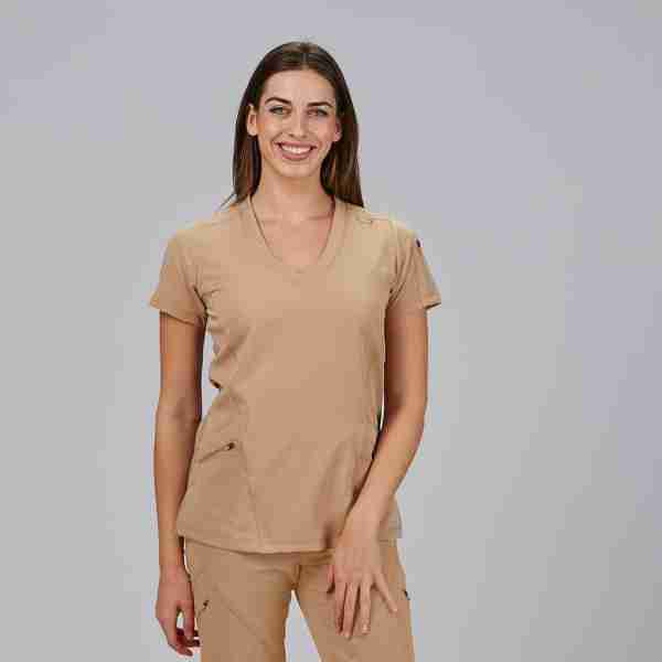 Blusa mujer cuello canale - Imagen 2
