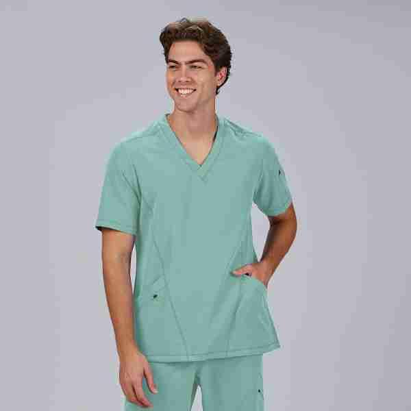 Blusa hombre cuello canale - Imagen 7
