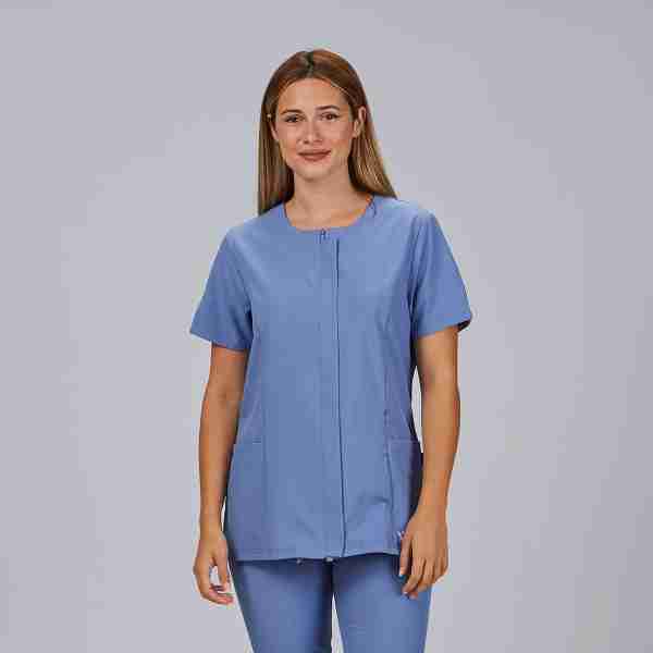 Blusa mujer escote caja microfibra - Imagen 4