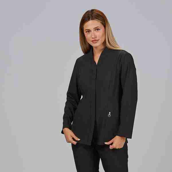 Blusa mujer m/l botón oculto microfibra - Imagen 2