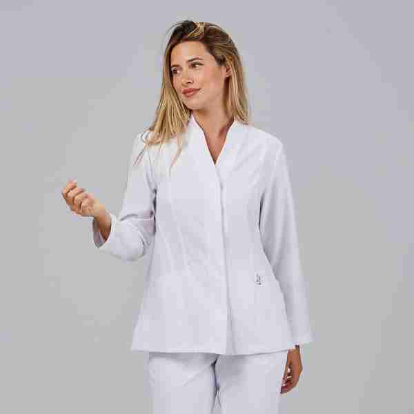 Blusa mujer m/l botón oculto microfibra - Imagen 4