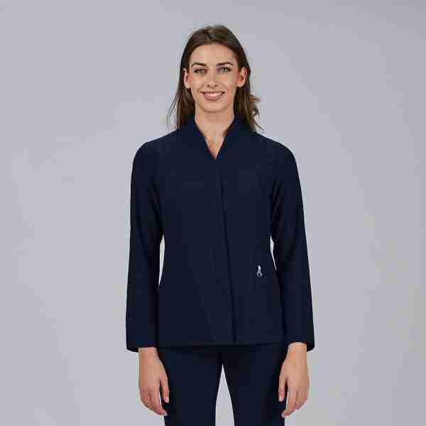 Blusa mujer m/l botón oculto microfibra - Imagen 5