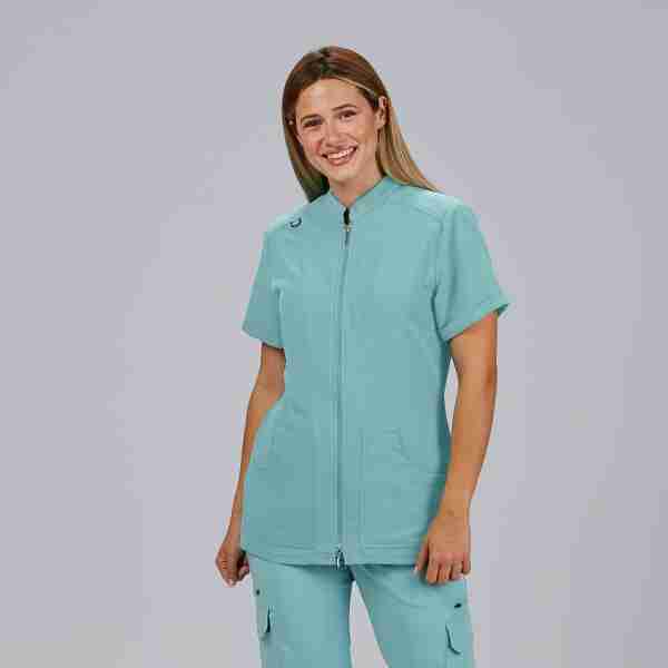 Blusa mujer abierta cremallera - Imagen 5