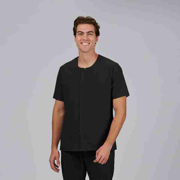 Blusa hombre escote caja microfibra - Imagen 3
