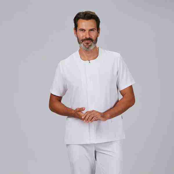 Blusa hombre escote caja microfibra - Imagen 5