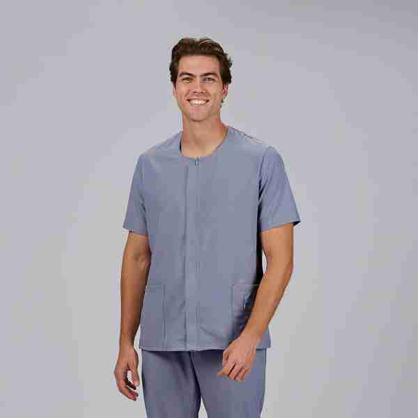 Blusa hombre escote caja microfibra - Imagen 4