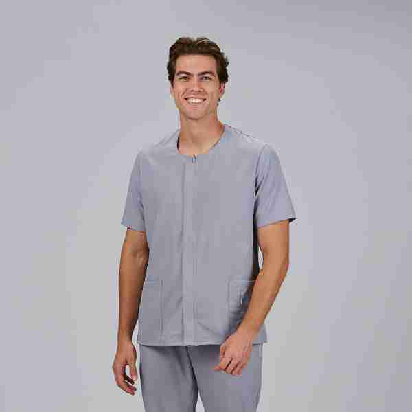 Blusa hombre escote caja microfibra - Imagen 2