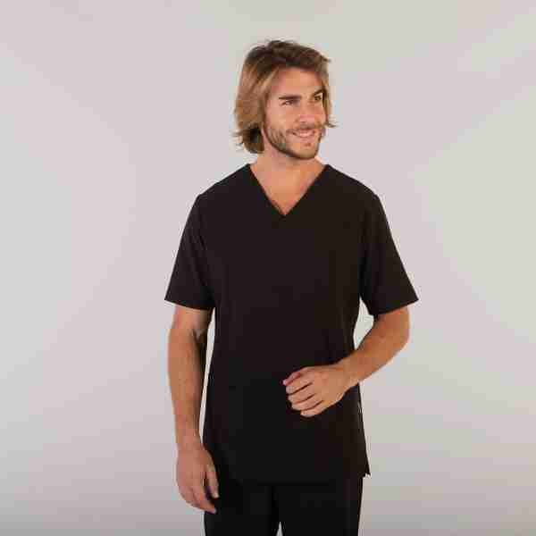 Blusa hombre c/pico microfibra - Imagen 11