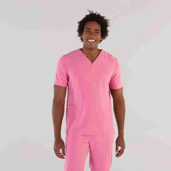 Blusa hombre c/pico microfibra - Imagen 9