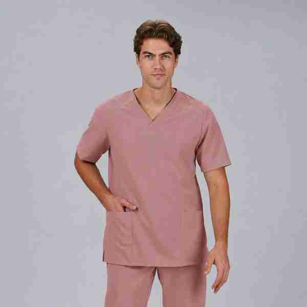 Blusa hombre c/pico microfibra - Imagen 8