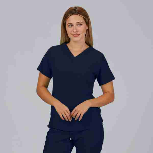Blusa mujer c/pico microfibra - Imagen 4
