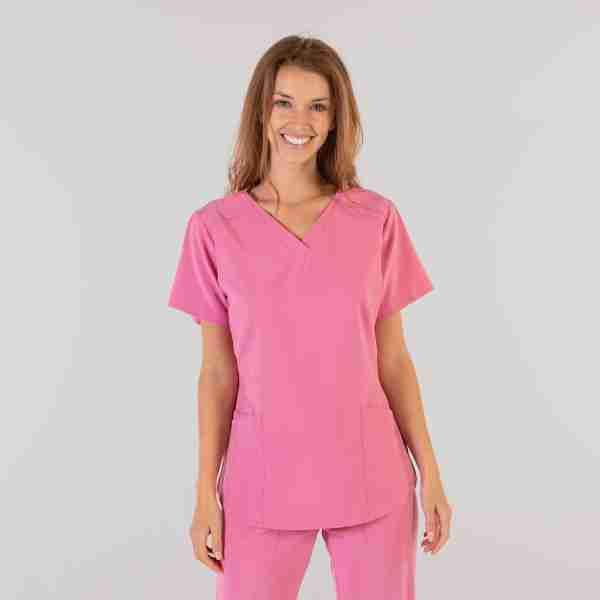 Blusa mujer c/pico microfibra - Imagen 9