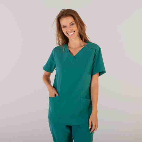 Blusa mujer c/pico microfibra - Imagen 16