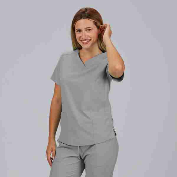 Blusa mujer c/pico microfibra - Imagen 11
