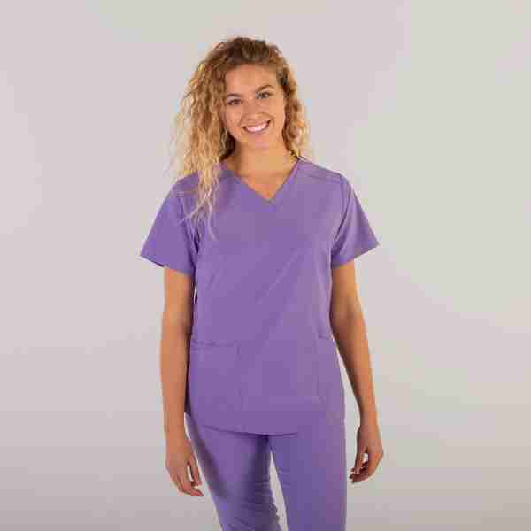 Blusa mujer c/pico microfibra - Imagen 12