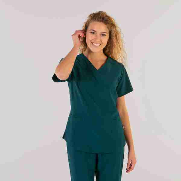 Blusa mujer c/pico microfibra - Imagen 13