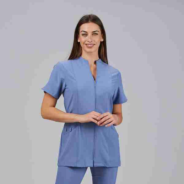 Chaqueta sanitaria microfibra colores Mod.Yanira - Imagen 4