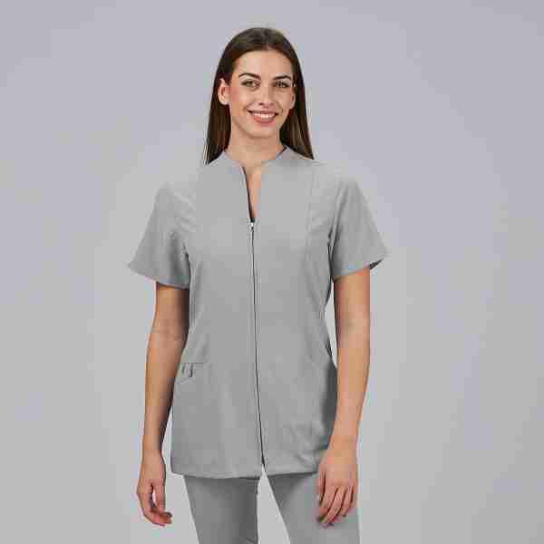 Chaqueta sanitaria microfibra colores Mod.Yanira - Imagen 3